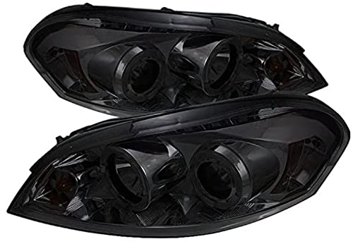 Spyder Auto 5031723 Led Halo Projector Headlights Chrome/Smoked #TOP16