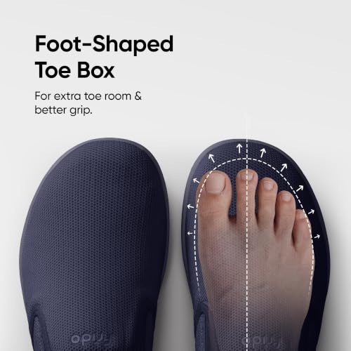 Image of Frido Cloud Comfort Slip-On & Lace-up Shoes for Men, Zero-Drop Barefoot Style & Wide Toe Box, Lightweight Casual Walking Shoes, Flexible Sole for Natural Alignment, Available in Arch & Without Arch