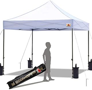 ABCCANOPY Pop up Canopy Tent Commercial Instant Shelter with Wheeled Carry Bag, Bonus