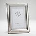 8x10 Silver W Bead Rim Picture Frame