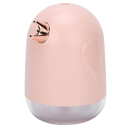 Aroma Humidifier, with Ambient Light 330ml Air Humidifier, Desktop Portable Cute for Office Home(Pink, Insect)