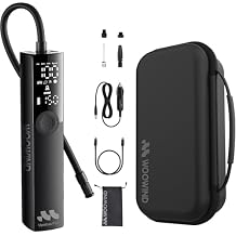Woowind Premium Tire Inflator Portable Air Compressor, 2X Faster, 150PSI Air Pump for Car Tires, Tire Pump, with 12V DC Cord for Trucks & Off-Road Tires, Auto Shut-OffVentus pro + case