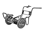 Chore Warrior Electric Power Assist Wheelbarrow Without Poly Tub