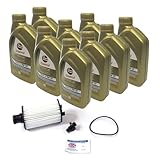 Complete Oil Change Kit Compatible with Land Rover LR4, Discovery 5 & Range Rover Sport & Full Size, Includes MAHLE Cartridge Oil Filter & Seal, 9 Quarts Genuine OE 0W-20 Oil & Reminder Cling