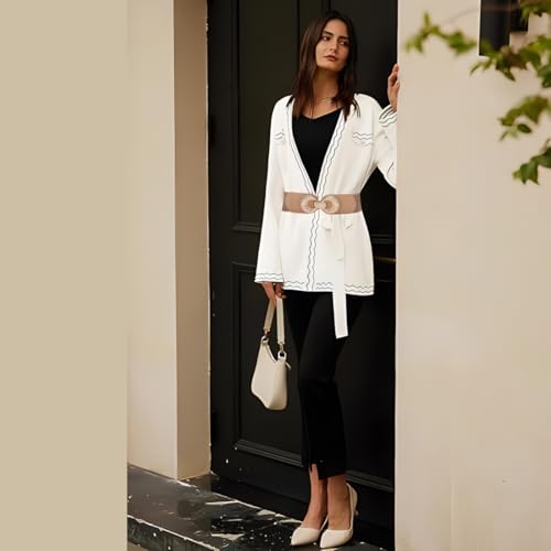 Wide Elastic Belts for Women Stretch Ladies Waist Belt