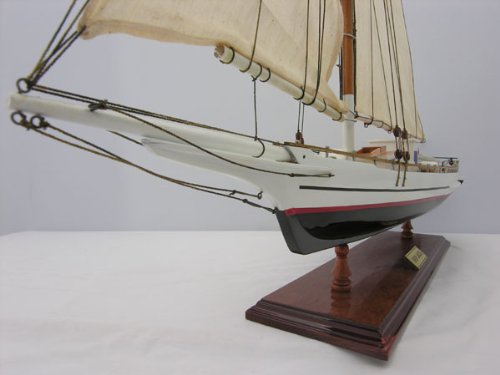 Old Modern Handicrafts Y128 Skipjack Painted -L80 Model Boat #TOP1