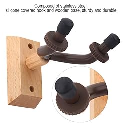 Cintres de guitare Base en bois Durable support de crochet de guitare support mural pour guitares basse ukulélé guitare… - Les Beatles, Paul McCartney, John Lennon, RIngo Starr, George Harrison Cintres de guitare Base en bois Durable support de crochet de guitare support mural pour guitares basse ukulélé guitare… – Image 6