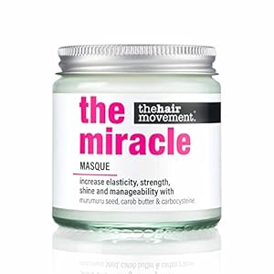 The Hair Movement | Miracle Masque | Sulphate Free | Paraben Free | Intense Hair Repair Mask With Murumuru Seed | Carob Butter and Carbocysteine | Salon Professional Hair Mask