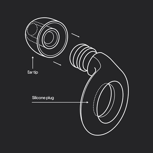 Loop Quiet Equinox Earplugs – Reusable Noise-Reducing Earplugs | Colourful Hearing Protection | Perfect for Sleep, Focus, Noise Sensitivity & Travel | Customizable Fit | 26dB (SNR) Noise Reduction