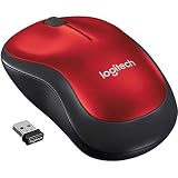 Logitech M185 Wireless Mouse, 2.4GHz with USB Mini Receiver