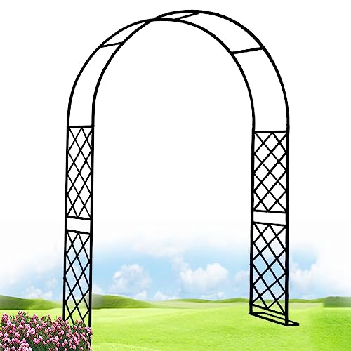 Arche de jardin en fer forgé haut de gamme tonnelle en acier pour treillis de terrasse
