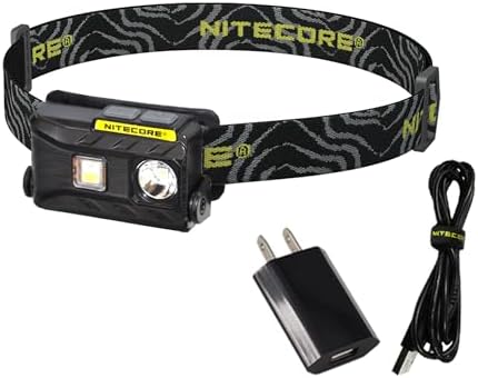 Nitecore NU25 360 Lumen Triple Output - White, Red, High CRI - Li...
