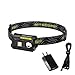 Nitecore NU25 360 Lumen Triple Output - White, Red, High CRI - Lightweight USB Rechargeable Headlamp (Black)