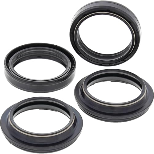 All Balls Racing 56-135 Fork and Dust Seal Kit Compatible with/Replacement for Suzuki Triumph Yamaha