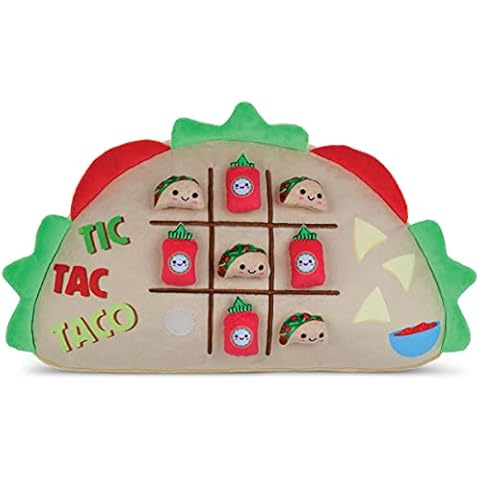 iscream Summer Camp Games Tic Tac Taco Pillow Cover