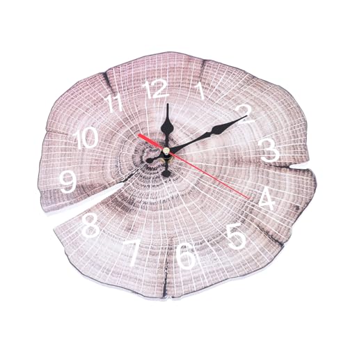 MUELODSIC Horloge Murale Silencieuse Design Créatif Anneau Annuel Pendule Décorative pour Salon Chambre et Bureau