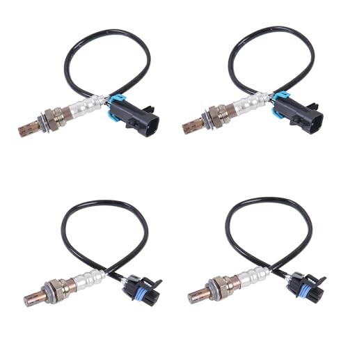 MOSTPLUS Oxygen Sensor Upstream Downstream O2 Sensor Compatible with Chevrolet Silverado Tahoe GMC Sierra Cadillac Escalade 2006-2007 Set of 4, Replace 234-4337 234-4018 234-4112