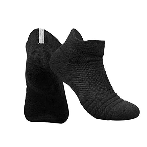 Calcetines cortos Mujer hombre ,algodón acogedor Calcetines deportivos para hombres y mujeres,puedes usarlo mientras haces ejercicio,negro Cover