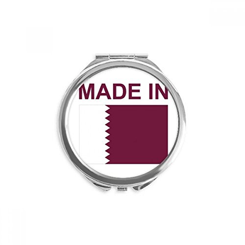 Miroir rond de poche Qatar un cadeau souvenir original