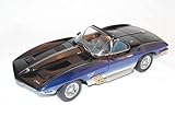 autoart corvette c5r Aus Metall mit Plastikteilen AUTOart Chevrolet Corvette C2 Mako Shark Cabrio Blau 1962-1967 71131 1/18 Modell Auto