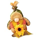 Healifty Décoration Table GNOME Faceless Doll Plush Dwarf Doll Festival...