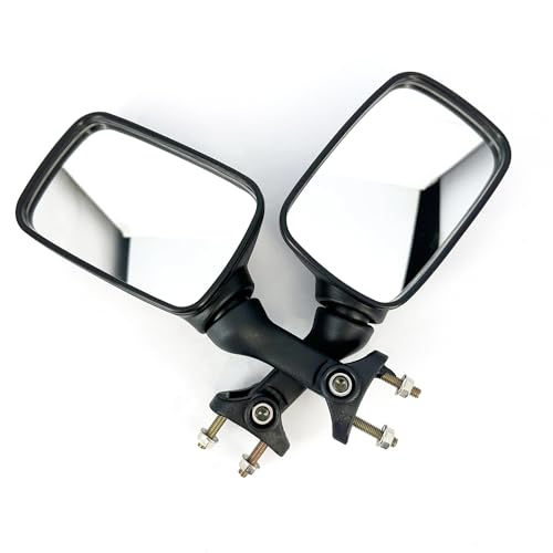 Espejo retrovisor de moto de gran tamaño para eliminar puntos ciegos en Suzuki GSX400 y ZX-9R