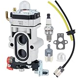 Butom WYA-44 Carburetor with Fuel Line Filter Check Valve for RedMax EBZ8000 EBZ8000RH EBZ8001 EBZ8001RH EBZ8050 EBZ8050RH EBZ8500 EBZ8500RH EBZ7001 EBZ7001RH EBZ7001CA EBZ7001RHCA Leaf Blower