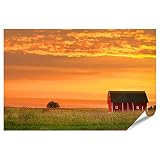 islandburner Prime Bild Poster Bauernhof Landschaft Premium 