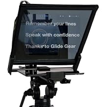 Glide Gear TMP 750 Teleprompter All Camera & Smartphones, Tablets 17" Glass, Hard Case, No Assembly