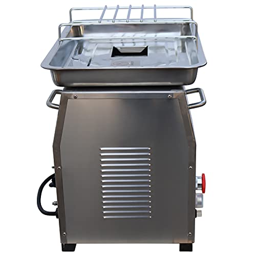 Haywhnkn 4Mm Blade Commercial Meat Slicer Meat Cutter Cutting Machine Stainless Steel 250Kg/Hour 550W 110V 90Mm Feeding Port #TOP5