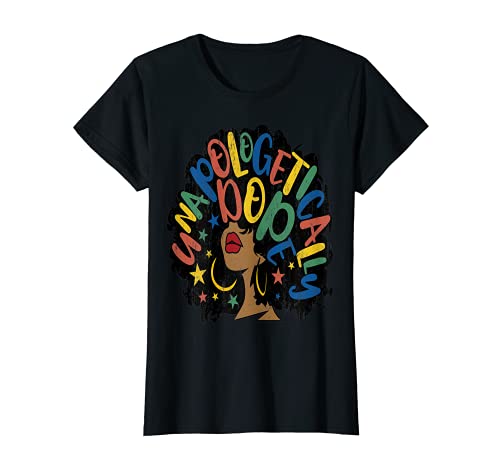 Mujer Melanin Queen Black Afro Dope Reina Africana Dope Camiseta