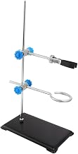 1Pc Portable Laboratory Retort Stand Support Base for Flask and Condenser Easy Assembly Lab Equipment for Stable and Safe Work Chem Labs and