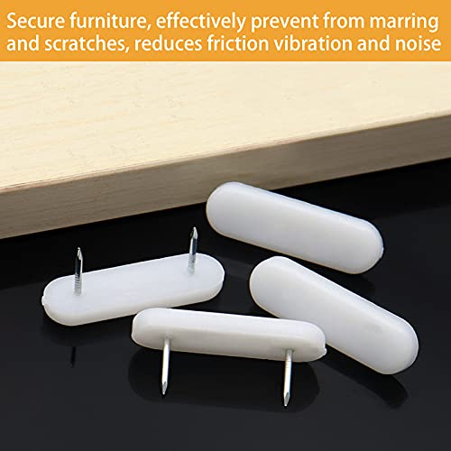 30 Pieces Bed Skirt Pins Bed Skirt Holding Pins Bed Skirt Pins Or Holders Furniture Chair Leg Pins Nails Holding Pins Plastic Head Double Pins For Upholstery, Slipcovers And Bedskirts #TOP6