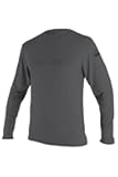 O'Neill Men’s Basic Skins Long Sleeve Sun Shirt, UPF 50+ Sun and Rash Protection for Surfing and All Outdoor Activities