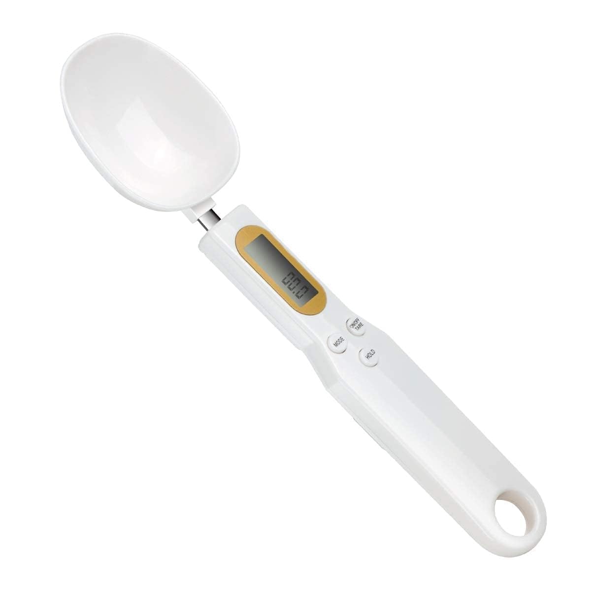 PIXELERA Digital Spoon Scale - Adjustable, 500g Capacity, 0.1g Readability, LCD Display, White, Kitchen Scale [ 1PCS ]-picture-24