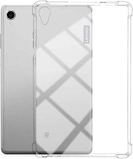 Clear Case for Lenovo Tab M8 HD TB-8505F/TB-8505X and Smart Tab M8 TB-8505FS/TB-8505XS/Tab M8 FHD TB-8705F/TB-8705N Tablet Ultra Clear Soft Flexible Case Transparent TPU Skin Bumper Back Cover Shell