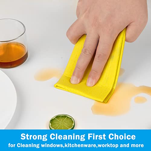 Homexcel JP-017 Swedish Dishcloths For Kitchen 10 Pack, Sponge Dish Cloth For Counters & Washing Dishes, Reusable And Absorbent Paper Towels thumb #2