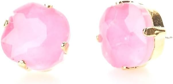 Violet & Brooks Jayne Crystal Post Earrings, 12mm, Gold-Plated