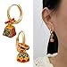 Vintage Drop Oil Earrings Stylish Ear Cuff Fashion Jewelry For Women Comfortable And Hypoallergenics Ear Buckles