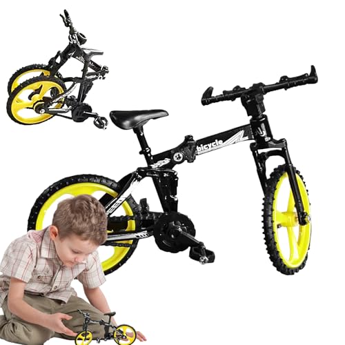 Generico Classroom Treasure Box - Para Niños | Tiny Bikee Colección De Bicicletas, Modelo En Miniatura, Juguete De Ciclismo De Juguetes De Dedos, Suministro De Fiesta De Ciclista, Ciclos De