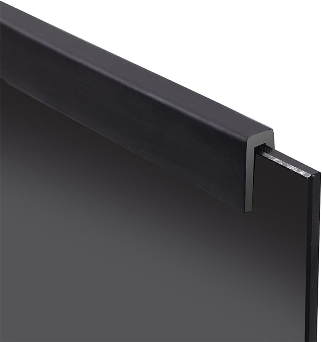 U Channel Sheet Metal Edge Protector, 5 Meters Flexible Rubber Edge Trim for Glass, EPDM Material, Car Doors, Fit 4mm Panels