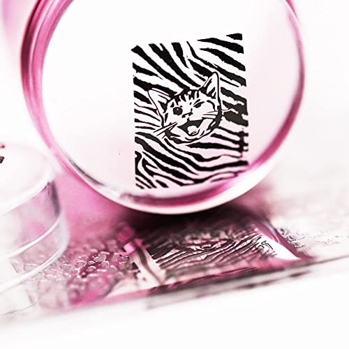 Nail Art Stamper, Transparent Soft Stamper And Scraper Set Diy Nail Stampers Stamping Tools Yz02 #TOP4