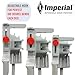 Imperial Tool 370FH Triple Head 180 Degree Tube Bender, 3/16”, 1/4”, 3/8”, and 1/2”
