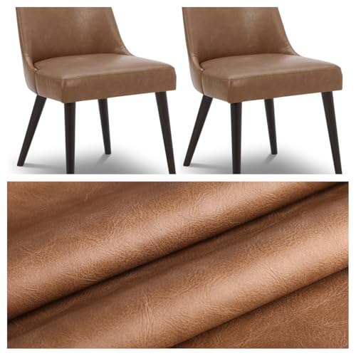 Premium Distressed Bark Faux Leather Upholstery Fabric - Waterproof, 1.2mm Thick, Pre-Cut 72"x54", Perfect for Furniture and DIY Projects 9 Premium Distressed Bark Faux Leather Upholstery Fabric - Waterproof, 1.2mm Thick, Pre-Cut 72"x54", Perfect for Furniture and DIY Projects - Image 8