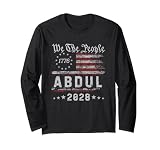 Abdul 2028 for President Abdul El-Sayed 2028 US Flag Vintage Long Sleeve T-Shirt