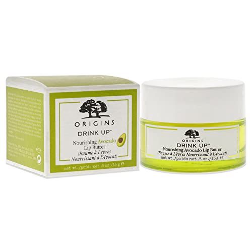 Origins Drink Up Nourishing Avocado Lip Butter for Unisex 0.5 oz Lip Balm, Grün - Image 3