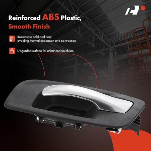 A-Premium Front Driver Interior Door Handle Without Memory Button Hole - Compatible with Dodge Charger 2011-2014 & Chrysler 300 2011-2020 - Black Housing with Silver Lever by A-Premium - Used condition - Image 4