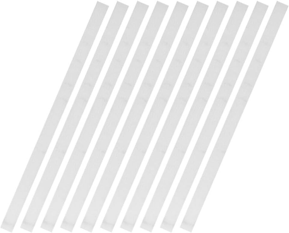 SHINEOFI 10pcs Book Repair Tapes Thermal Glue Strips for Bookbinding Crafts Office Use Strong Adhesion Versatile Binding for Documents and Textbooks