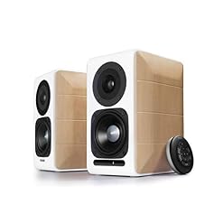 Edifier S880DB Haut-Parleur 2-Voies Blanc, Bois avec Fil &sans Fil 88 W - Les Beatles, Paul McCartney, John Lennon, RIngo Starr, George Harrison