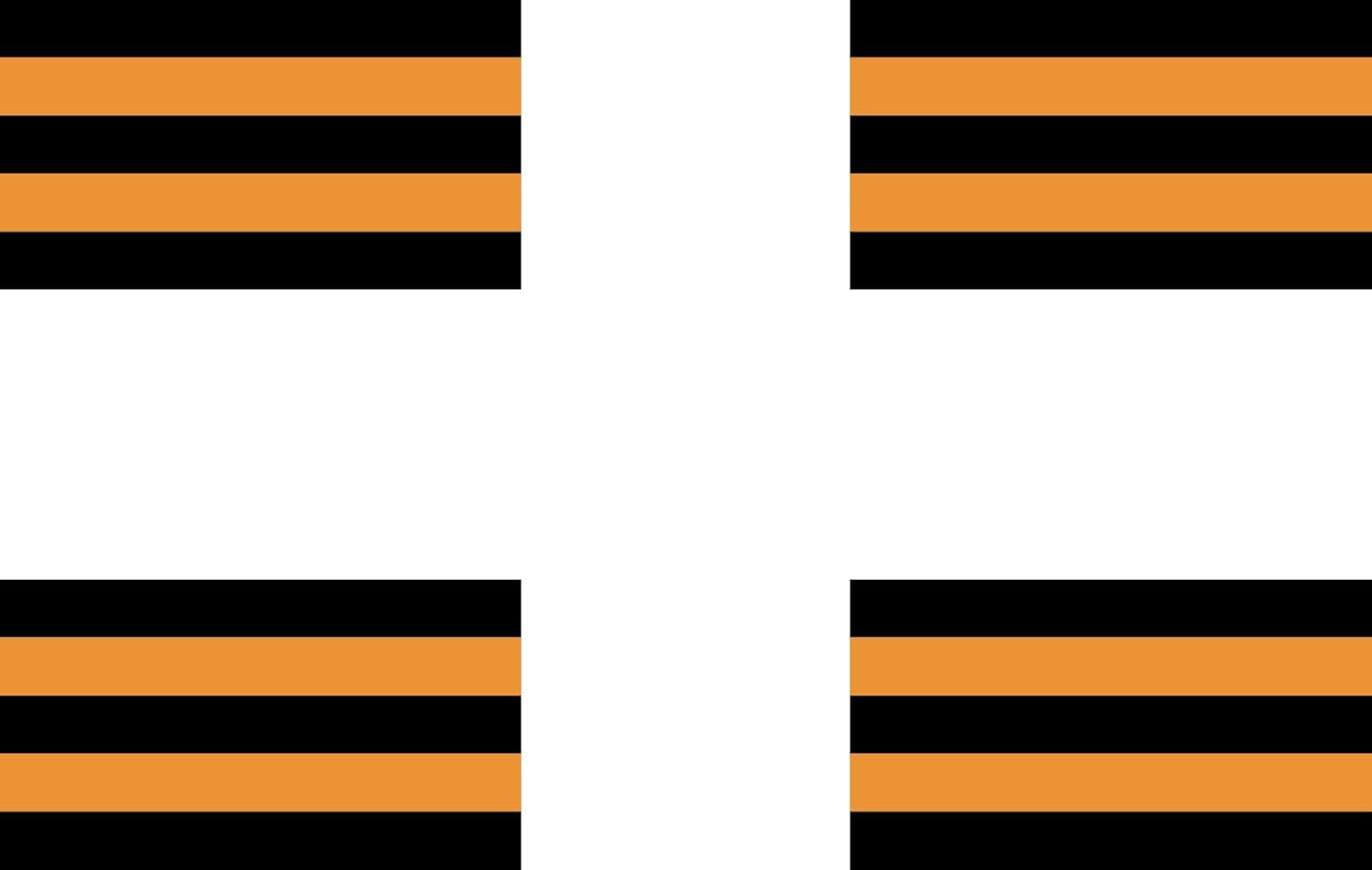 Large Flag Cornwall Rugby Football Union | flag | 1.35m² | 14.5sqft | 90x150cm | 3x5ft - long lasting outdoor flag